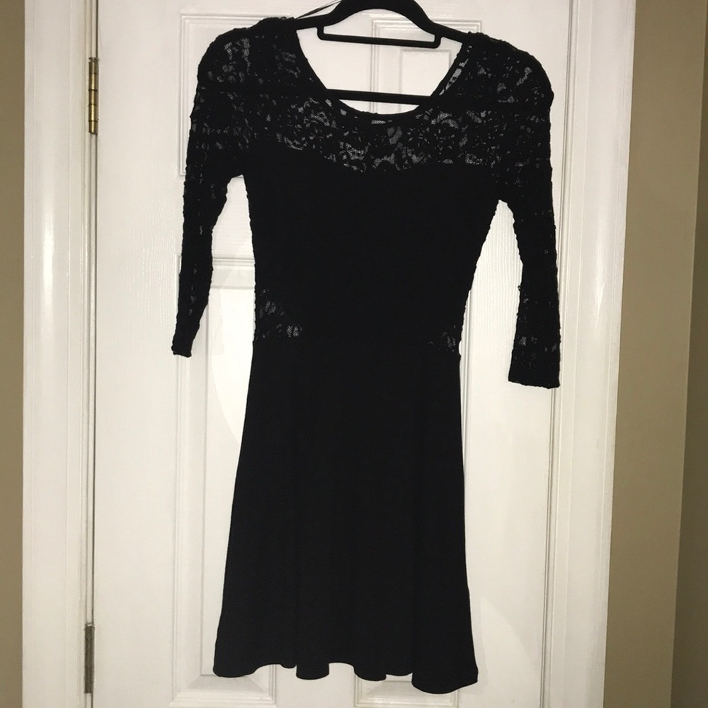 Lace Black Dress